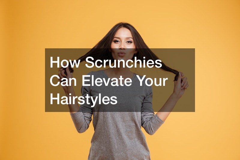 How Scrunchies Can Elevate Your Hairstyles