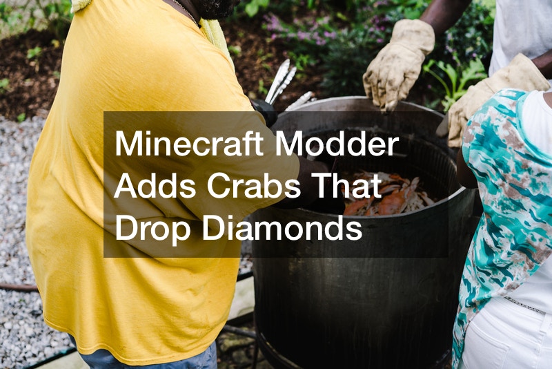 Minecraft Modder Adds Crabs That Drop Diamonds