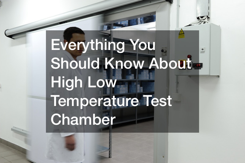 High low temperature test chamber-